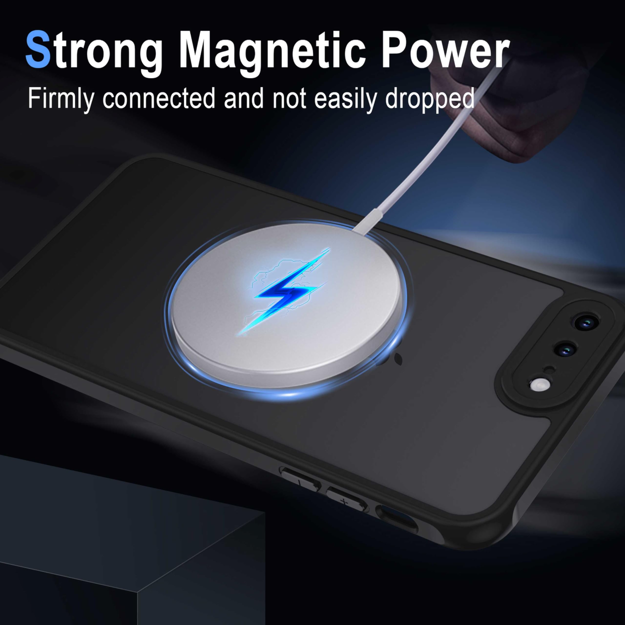 MCM iPhone8plus ケース XTCASE iPhone 8 Plus / 7 Plus için kılıf, manyetik Magsafe ile